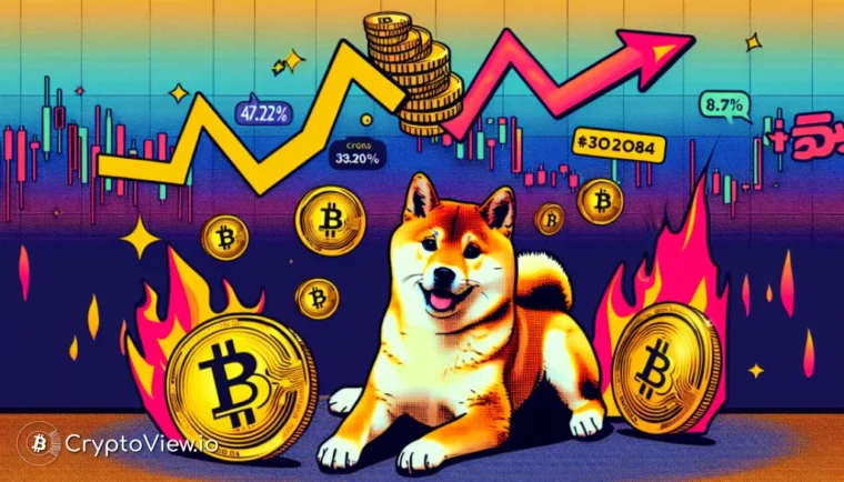 Le croisement en or de Shiba Inu peut-il surmonter la baisse des taux de combustion ?