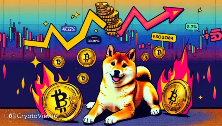 Kan Shiba Inu's Golden Cross dalende burn rates overwinnen?