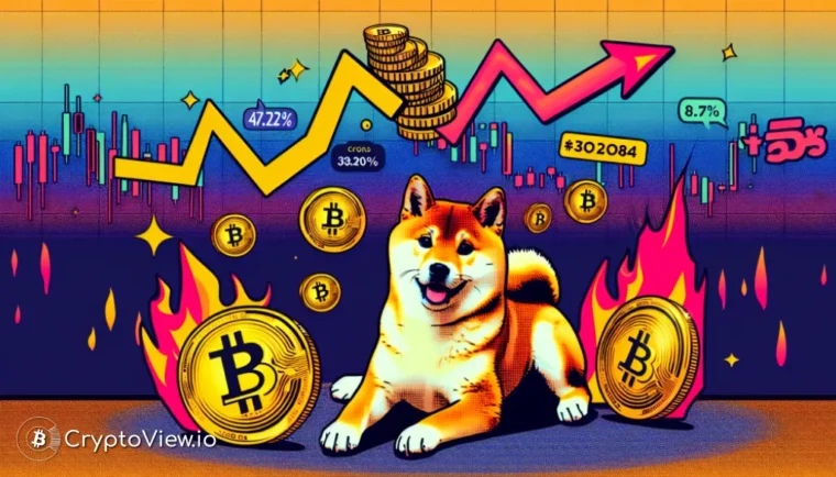 O Cruzamento Dourado de Queima de Shiba Inu Consegue Superar as Taxas de Queima Decrescentes?