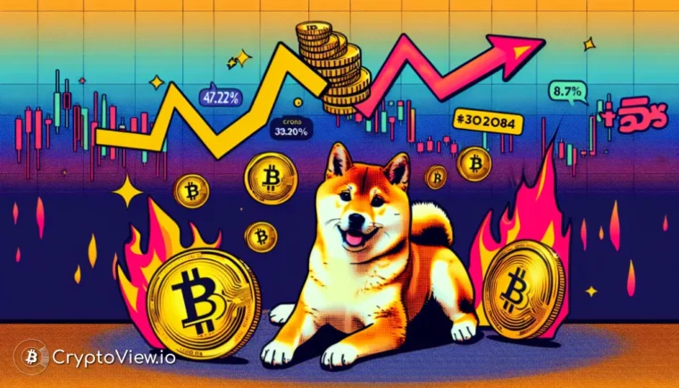 Shiba Inu의 골든 크로스가 소각률 감소를 극복할 수 있을까요?