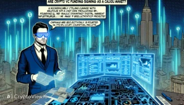 ¿Las tendencias de financiación de capital riesgo en criptomonedas señalan un mercado cauteloso?