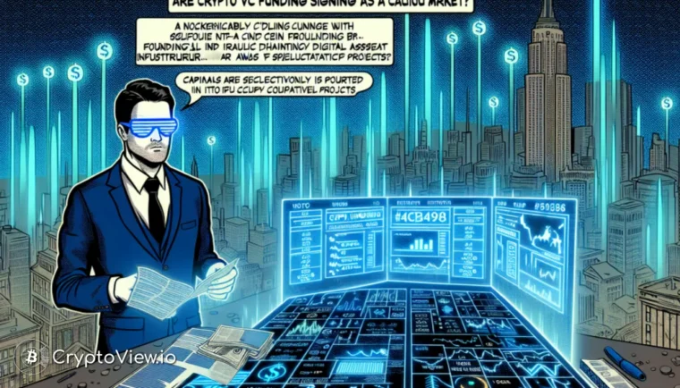क्या क्रिप्टो वीसी फंडिंग ट्रेंड्स एक सतर्क बाजार का संकेत दे रहे हैं?