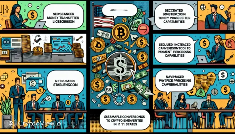 Hvordan udvider Transak adgangen til stablecoins i USA?