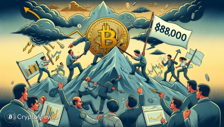 비트코인이 88,000달러 고지를 정복했을까요?