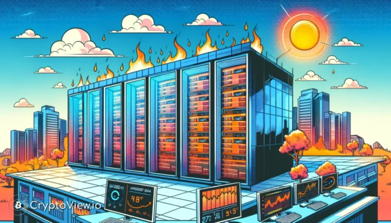 ¿Cómo están afrontando los centros de datos el calor extremo?