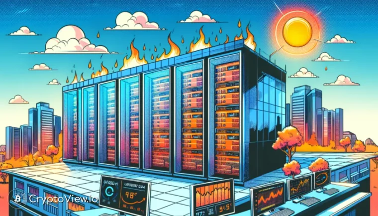 डेटा सेंटर चरम गर्मी से कैसे निपट रहे हैं?