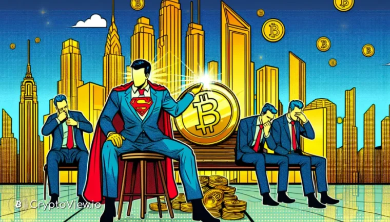 Flyttar investerare från Bitcoin till guld?