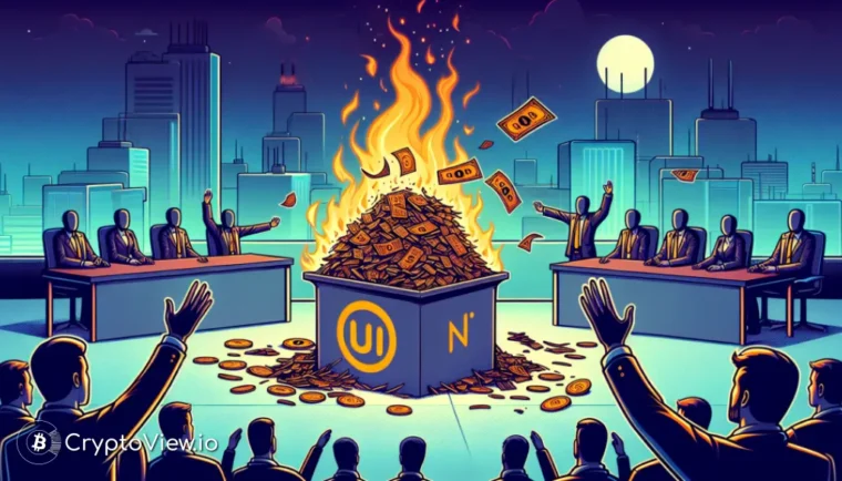 ¿La quema de 100 millones de UNI de Uniswap impulsó su valor?