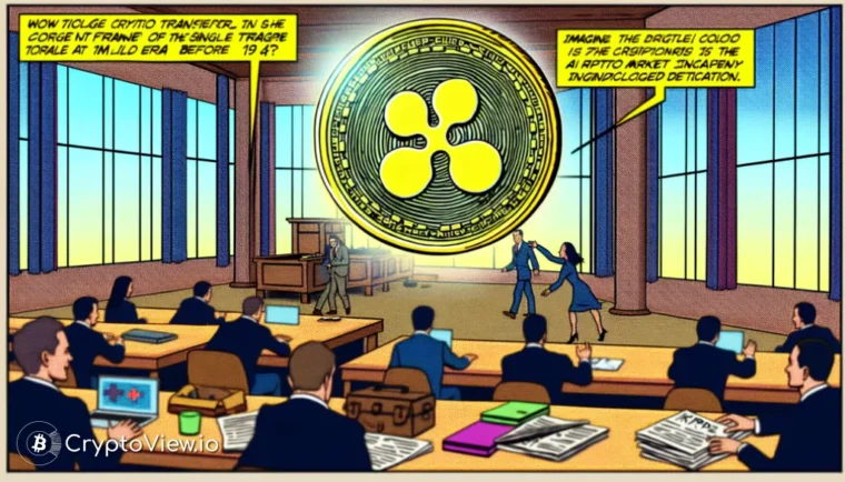 12월 23일 리플의 1억 2,100만 달러 XRP 이체 원인은 무엇일까요?