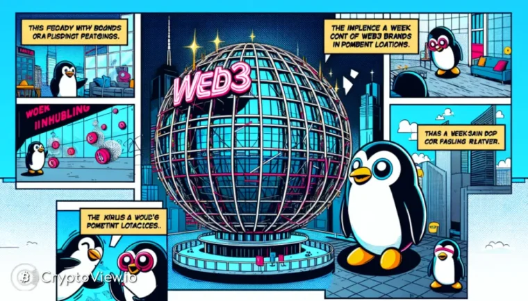 Comment les Pudgy Penguins ont-ils conquis la Sphère de Las Vegas ?