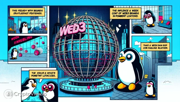 Как Pudgy Penguins покорили Sphere в Лас-Вегасе?