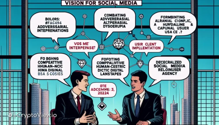 सोशल मीडिया के लिए विटालिक ब्यूटिरिन का विजन क्या है?