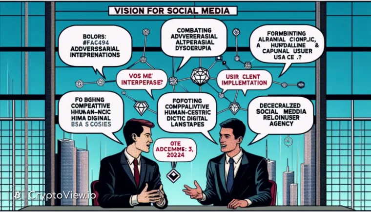 Qual é a visão de Vitalik Buterin para as mídias sociais?