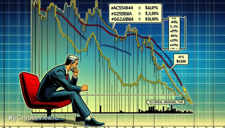 ¿Qué desencadenó la advertencia de caída de precio del 54% de Bitcoin?