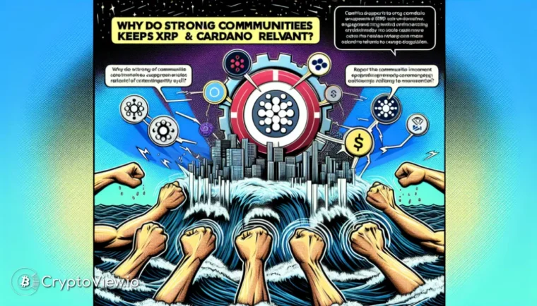 강력한 커뮤니티가 XRP 및 Cardano를 계속 관련성 있게 만드는 이유는 무엇입니까?