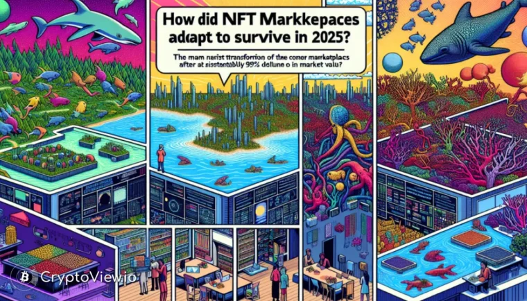 Comment les places de marché NFT se sont adaptées pour survivre en 2025 ?