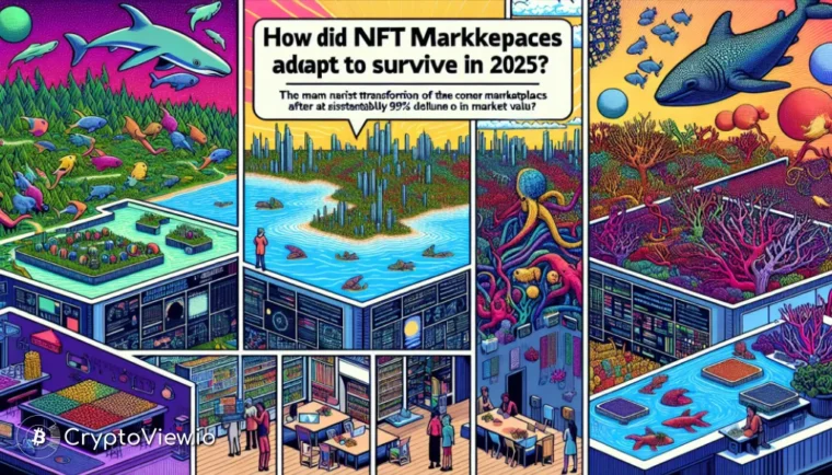 Hvordan NFT-markedsplasser tilpasset seg for å overleve i 2025?