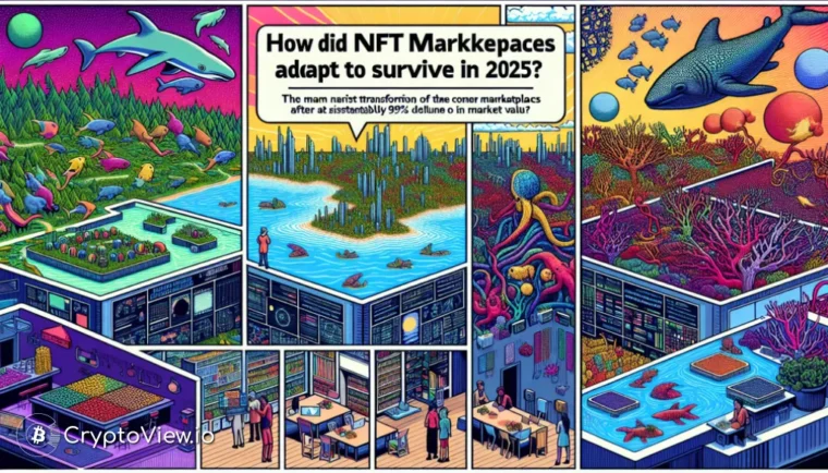 NFT 마켓플레이스는 2025년에 생존하기 위해 어떻게 적응했을까요?