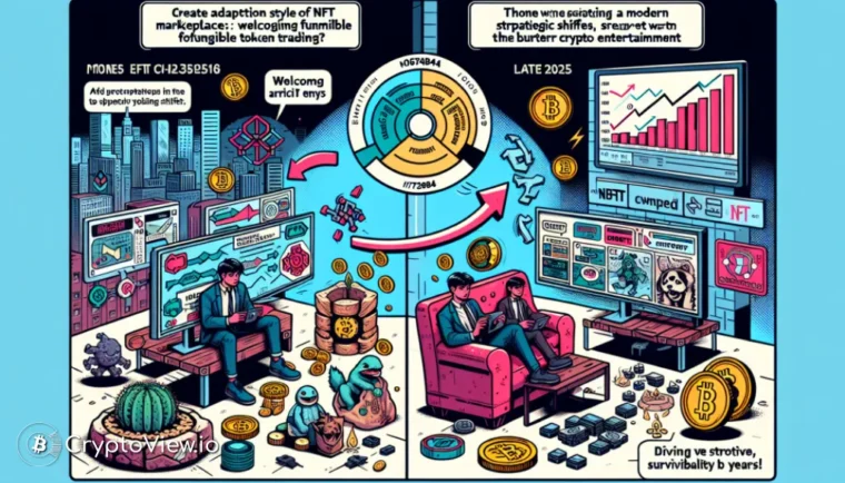 Hvordan tilpassede NFT-markedspladser sig for at overleve i 2025?