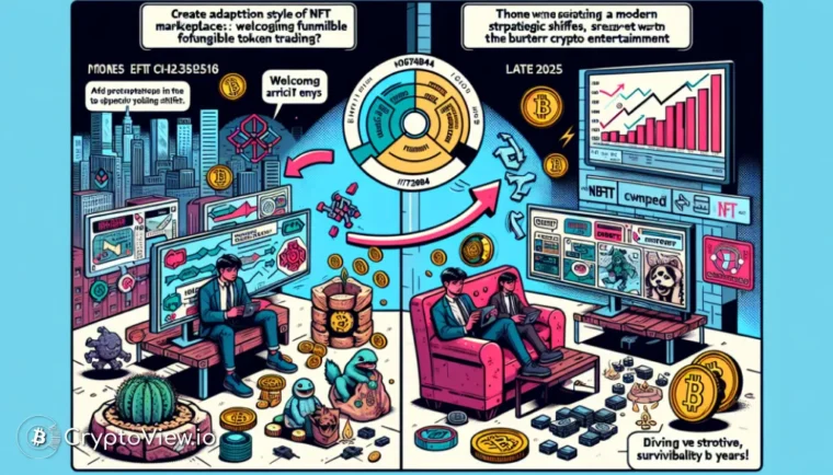 Hvordan tilpasset NFT-markedsplassene seg for å overleve i 2025?