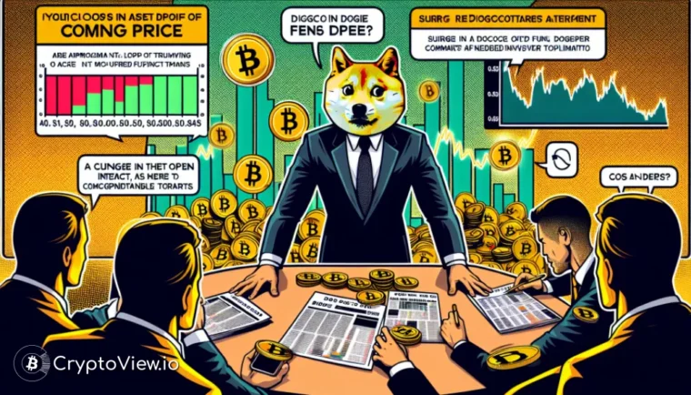 ¿Es el aumento del interés abierto de Dogecoin una señal alcista?