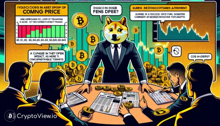 Czy wzrost otwartych pozycji Dogecoina jest byczym sygnałem?