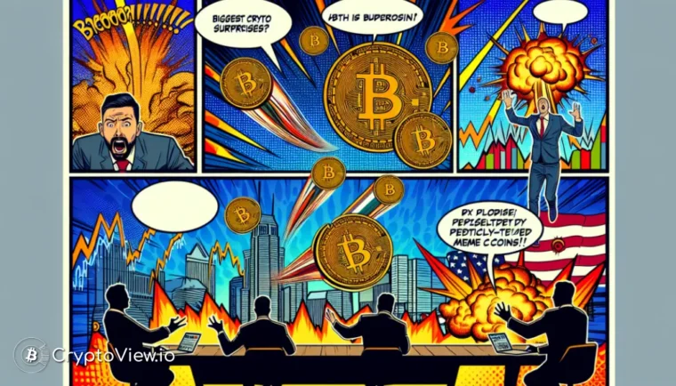 Hvad var de største krypto-overraskelser i 2025?