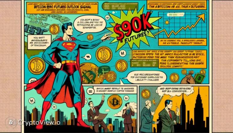 Hvad signalerer Bitcoin $90K Futures Outlook?