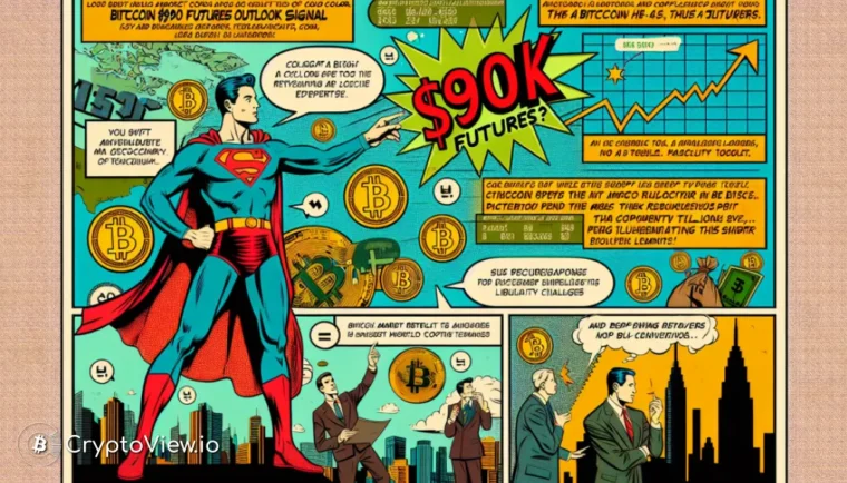 What Does the Bitcoin $90K Futures Outlook Signal?