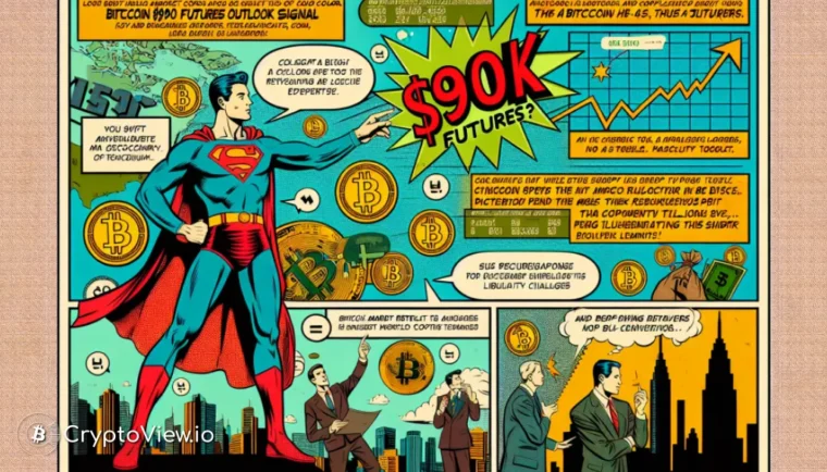 Wat Signaleert het Bitcoin $90K Futures Vooruitzicht?