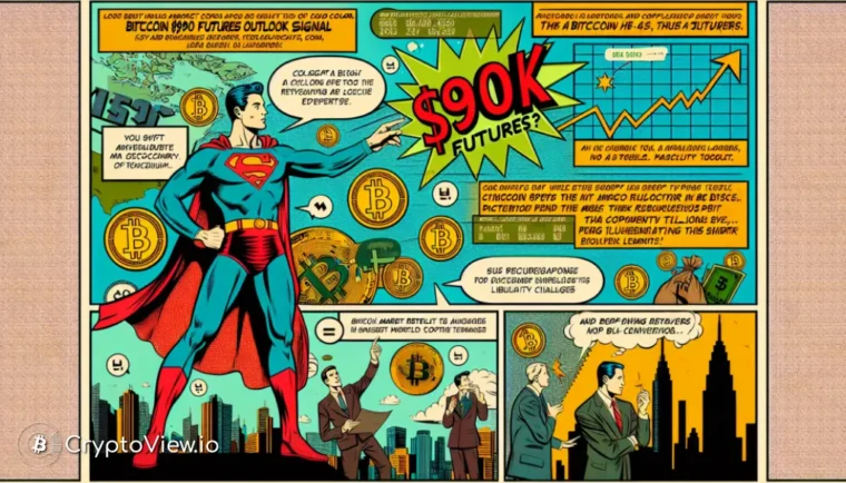 Hva signaliserer Bitcoin $90K Futures-utsiktene?