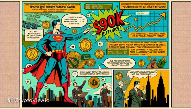 Co Sygnalizuje Prognoza Kontraktów Terminowych na Bitcoina za 90 000 USD?
