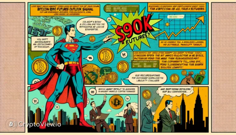 비트코인 9만 달러 선물 전망은 무엇을 의미할까요?