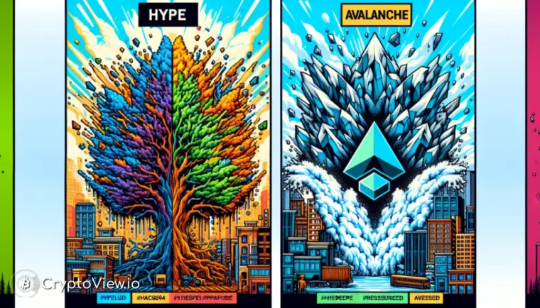 ¿Está Hypeliquid superando a Avalanche en el mercado actual?