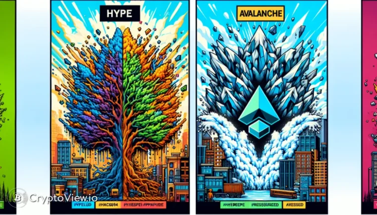 Hypeliquid está superando Avalanche no mercado atual?