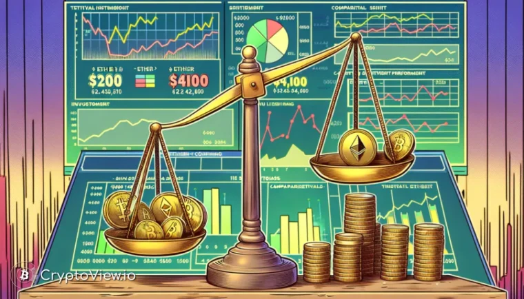 Более вероятен ли прогноз цены Ether в 2000 долларов, чем в 4000 долларов?