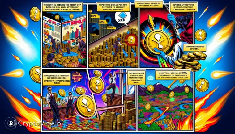 A demanda de DeFi da XRP está aumentando na Flare Network?