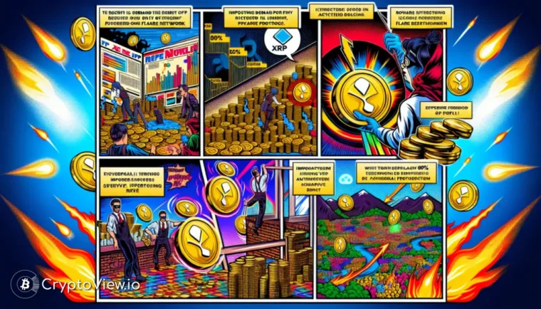 Flare Network에서 XRP의 DeFi 수요가 급증하고 있습니까?