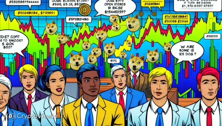 Qu'est-ce qui a déclenché la flambée de l'intérêt ouvert des contrats à terme sur le Dogecoin ?