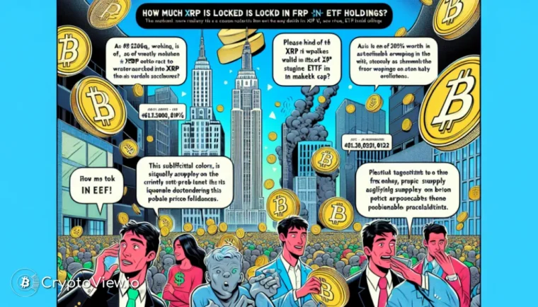 Hvor meget XRP er låst i ETF-beholdninger?
