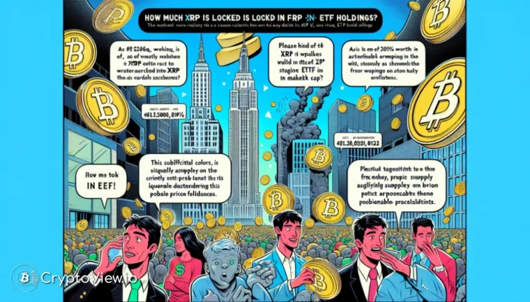 ETF 보유량에 XRP가 얼마나 묶여 있을까요?