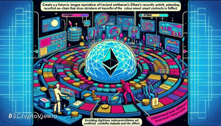 Hva driver Ethereums rekordhøye on-chain aktivitet i 2026?