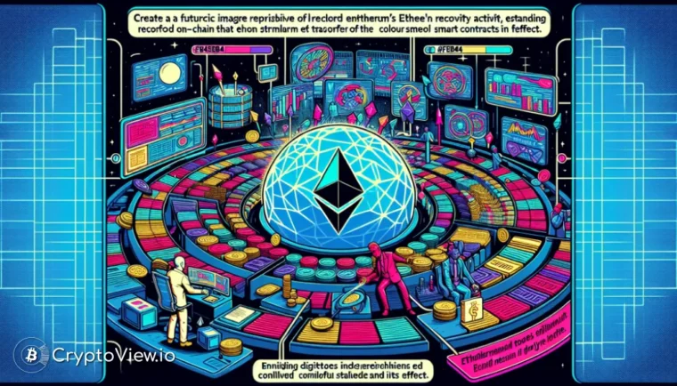 O que está impulsionando a atividade On-Chain Recorde do Ethereum em 2026?