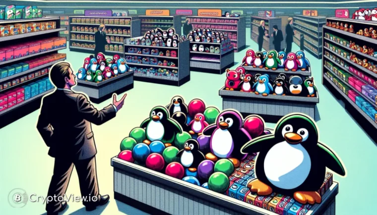 Qual é o Segredo por Trás da Investida no Varejo dos Pudgy Penguins?
