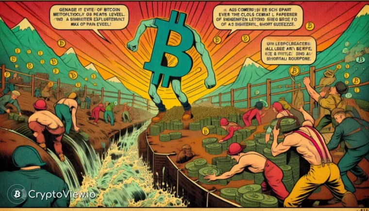 Bereitet das "Max Pain"-Niveau von Bitcoin einen Short Squeeze vor?