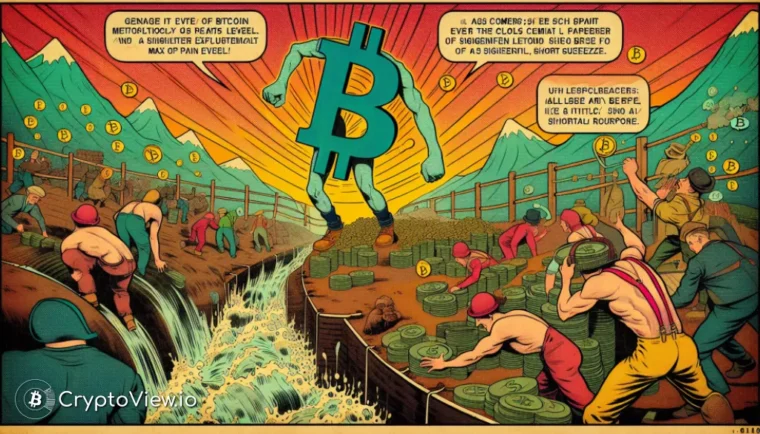 Er Bitcoins "Max Pain"-nivå i ferd med å utløse en "Short Squeeze"?