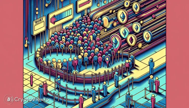 Why is Ethereum's Staking Queue Experiencing Such a Surge?