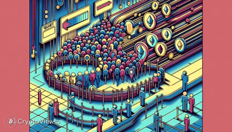 Pourquoi la file d'attente de staking d'Ethereum connaît-elle une telle augmentation ?