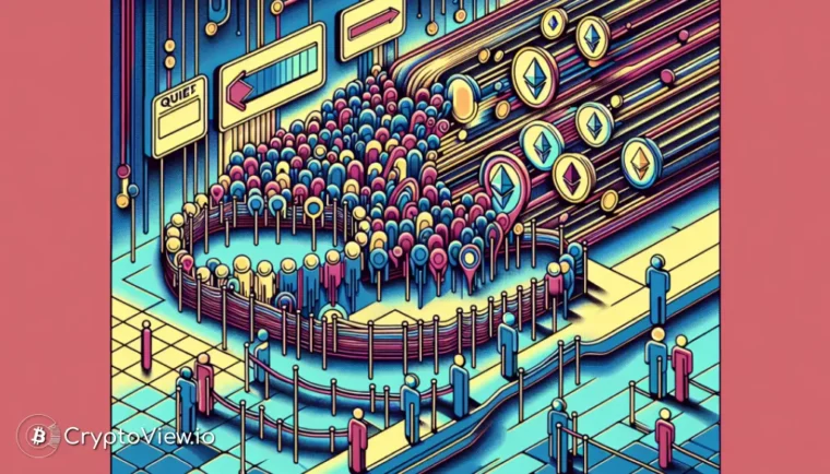 Perché la coda di staking di Ethereum sta subendo un tale aumento?
