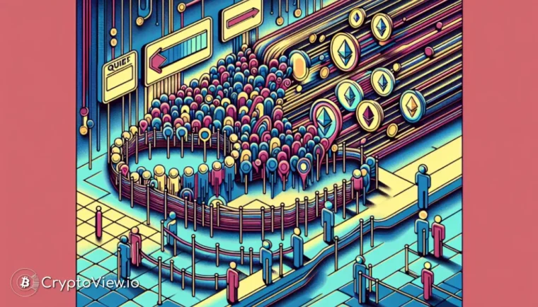 Hvorfor opplever Ethereums staking-kø en slik økning?